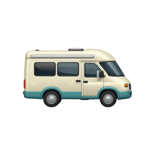 Motorhome camper vehicle emoji