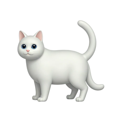 Munchkin cat with very short legs and normal-length adult body