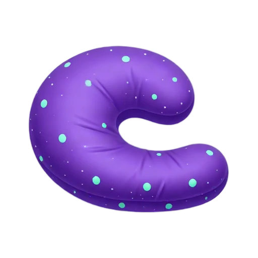 Nursing pillow with C-shaped cushion and soft washable cover