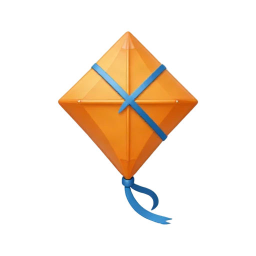 Orange kite