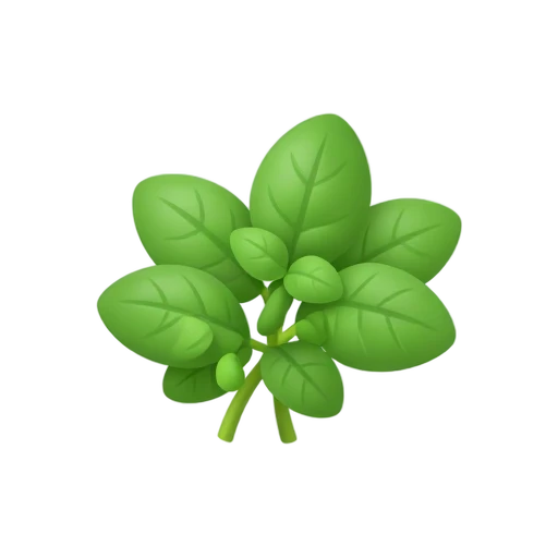 Fresh oregano sprig covered in small rounded leaves