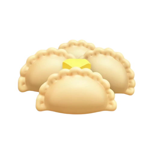 Pierogi dumplings emoji