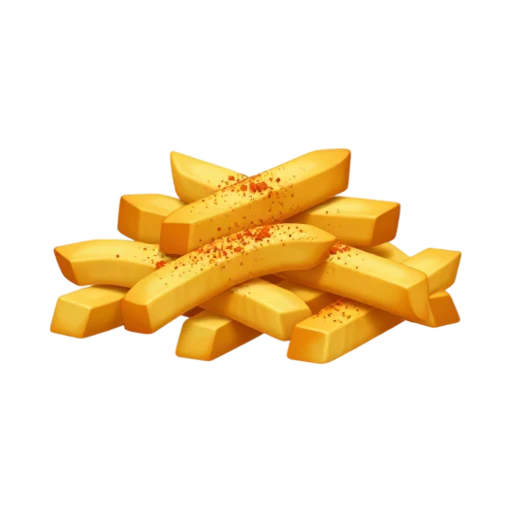 Cajun seasoned fries emoji