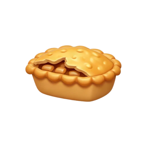 Fried cinnamon apple pie emoji