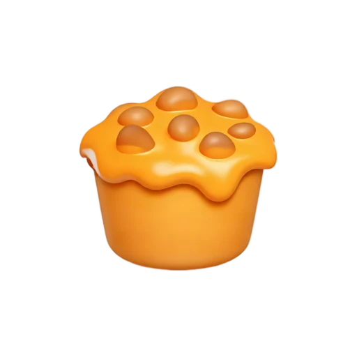 Macaroni and cheese cup emoji