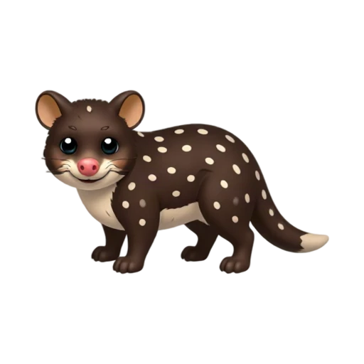 Spotted quoll animal emoji