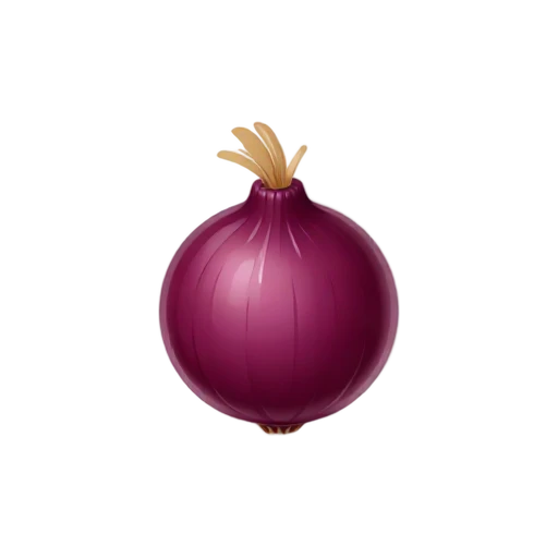 Purple red onion
