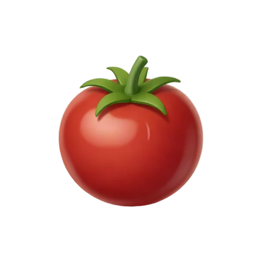 Ripe red tomato