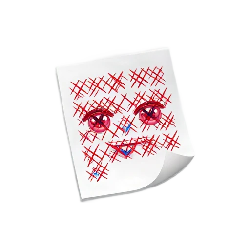 Redlined document emoji