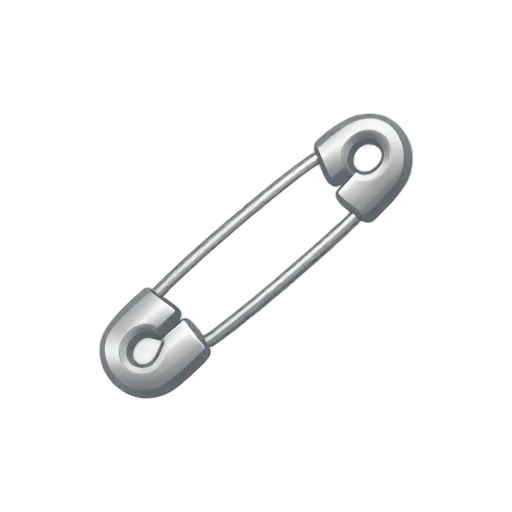 Safety pin emoji