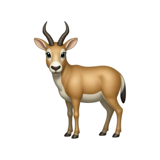 Saiga Antelope emoji