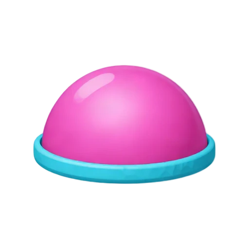 Shower cap with domed waterproof top and gathered elastic rim