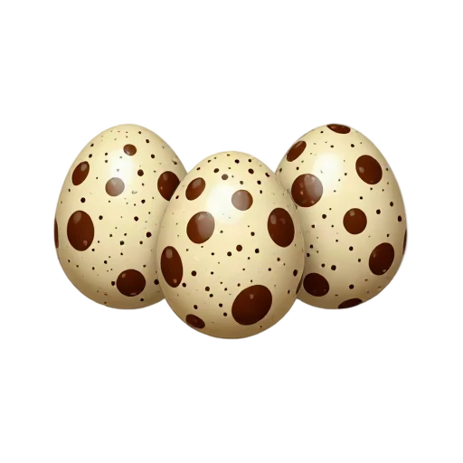 Small speckled quail eggs emoji