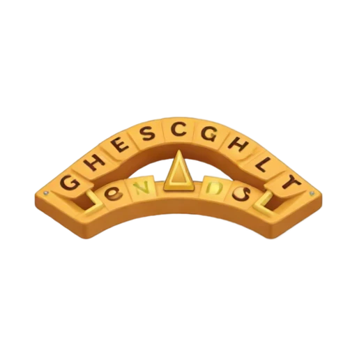 Spirit board with alphabet arc and triangular viewing pointer