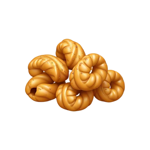 Airy twisted cinnamon-sugar pastries