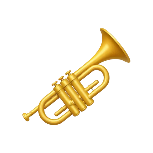Gold trumpet