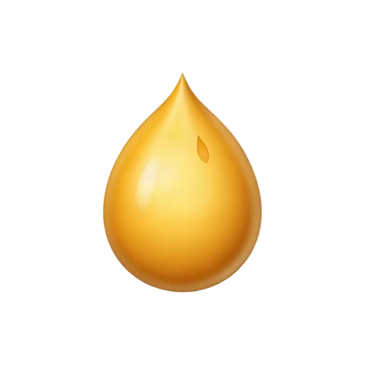 Golden unpopped corn kernel emoji