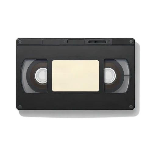 VHS tape emoji