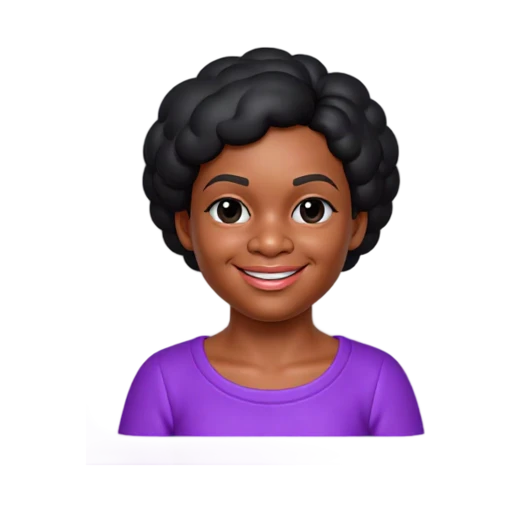 Viola Davis smiling in a bright purple top