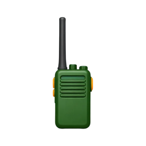 Walkie talkie emoji
