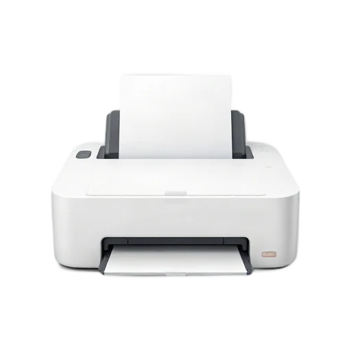 White inkjet printer