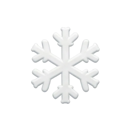 White snowflake