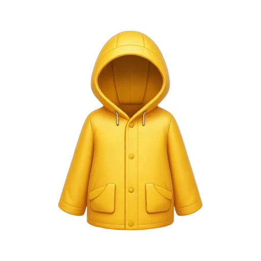 Yellow raincoat